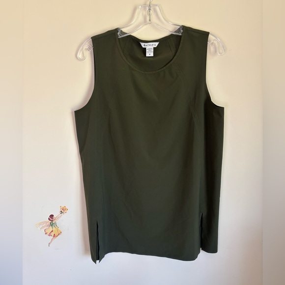 Athleta Tops - Athleta Tank Top Size M Dark Green
